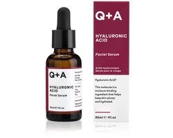 Q+A Hyaluronic Acid Gezichtsserum - 2 x 30 ml