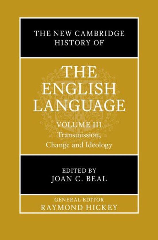The New Cambridge History of the English Language - The New  ... - cover
