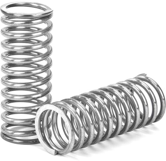 Drukveer, 10 stuks verenstaal, 7 mm OD, 0,9 mm draaddiameter, 35 mm vrije lengte(0.9 x 7 x 40mm