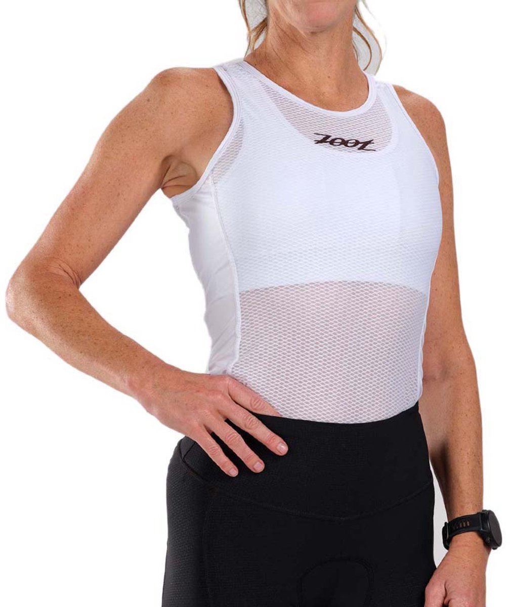 Zoot Ltd Cycle Mouwloos Basislaag Wit XS Vrouw
