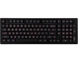 EPOMAKER Galaxy 100 - Zwart - Mechanisch Draadloos Toetsenbord - RGB - 100% - QWERTY - Gaming Keyboard - Feker Marble White Switch