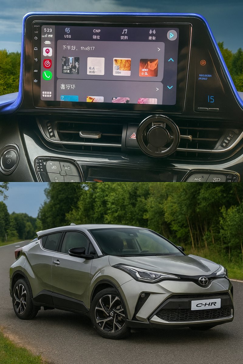 ADIVOX T4 9 inch geschikt voor Toyota C-HR 2016-2022 CarPlay/Auto/Wifi/GPS/RDS/DSP/NAV/5G/QLED/DAB+