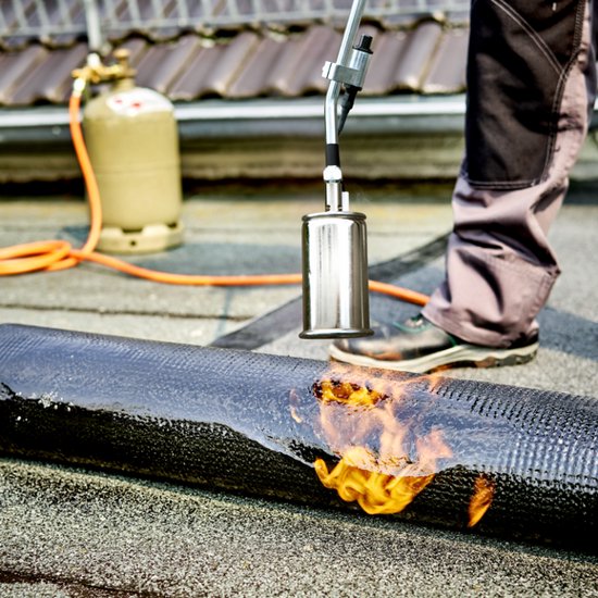 CFH Professionele Gasbrander PZ6500 - 93 cm Lang - 5M Gasslang van CFH — afbeelding 5