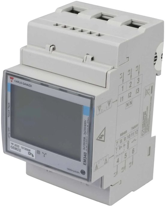 Wallbox MID Meter 3-fasen - Kwh Meter - Gecertificeerde energiemeter - Wallbox Mid Meter