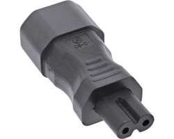 C7 - C14 stroomadapter / zwart