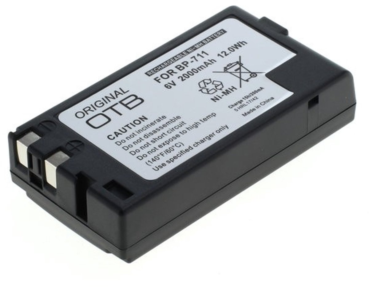 VHBW Camera accu compatibel met Canon BP-711 / 2000 mAh