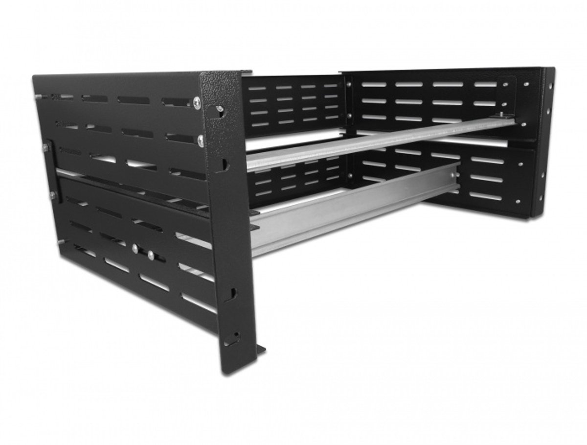 Delock 19 inch DIN-railbeugel 4U