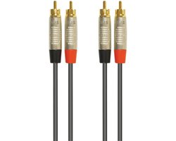 NJS/Rean Professional Tulp stereo kabel | 10 meter