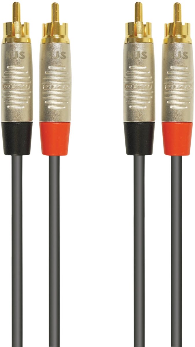 NJS/Rean Professional Tulp stereo kabel | 10 meter