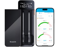 Govee slimme vleesthermometer draadloos - 2 probes