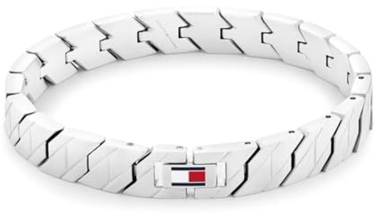 Stainless Steel Link Bracelet for Men - Available in Silver or Gold, One Size, Fashionable Design