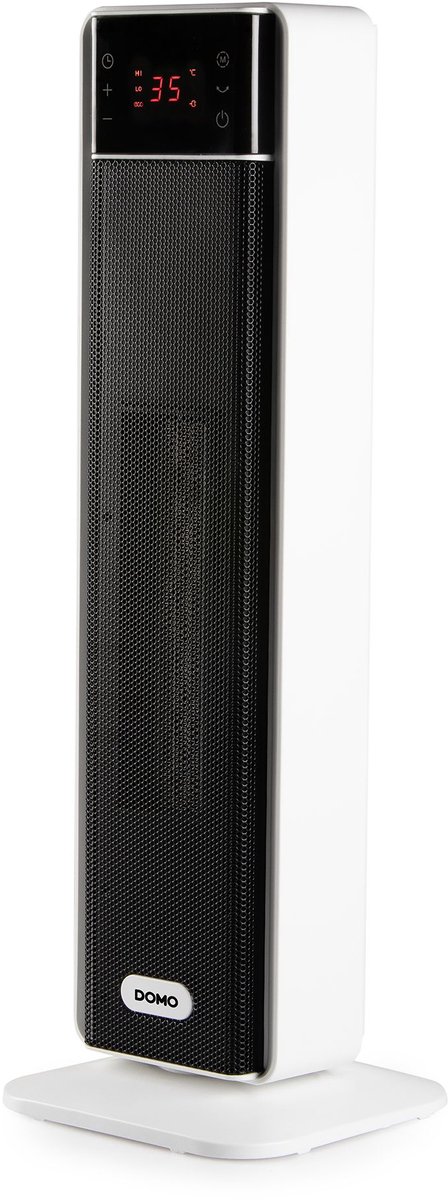 Domo DO7358H keramische ventilatorkachel - 2000 Watt - Zwenkfunctie - 60 m3