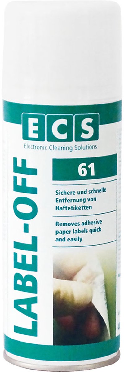 ECS Label Off etikettenverwijderaar spray – 400 ml – sinaasappelgeur