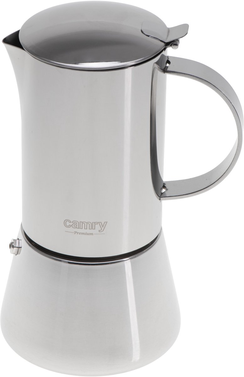 Camry CR 4425 RVS Moka Pot – 6 Kops Espresso Percolator – Ge