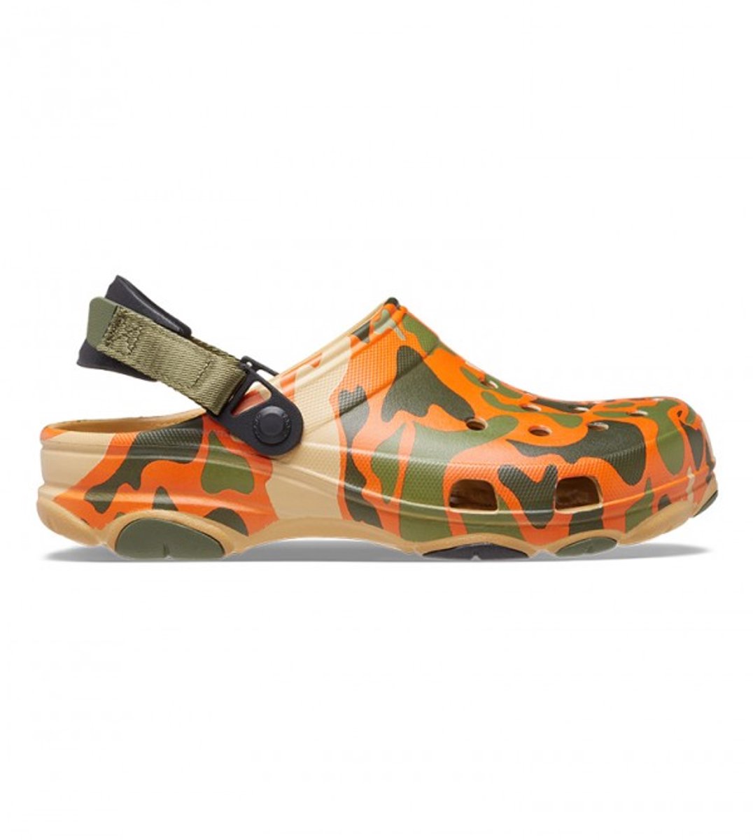 Crocs All Terain Camo Clog Tan/Multi Maat 38/39 US J6
