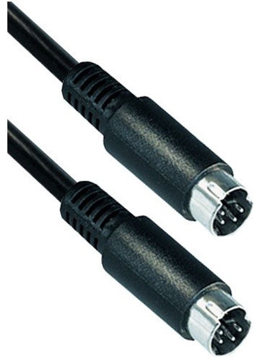 S-Video / S-VHS videokabel / zwart - 2 meter