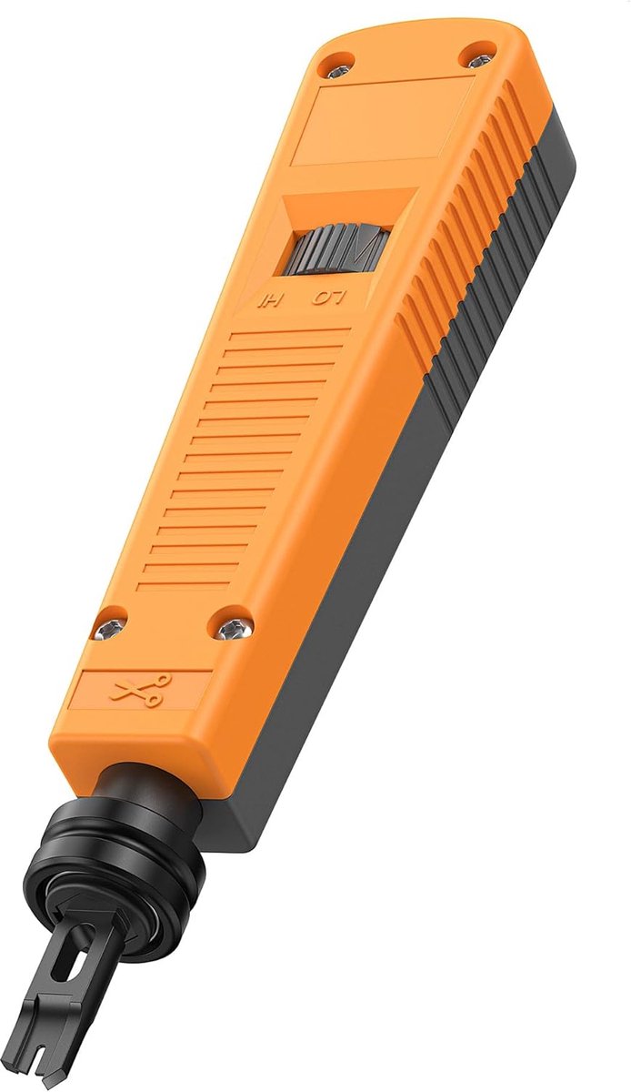 Professionele kabelpons voor netwerk- en telefoniebekabeling met ergonomisch design en optimale efficiëntie