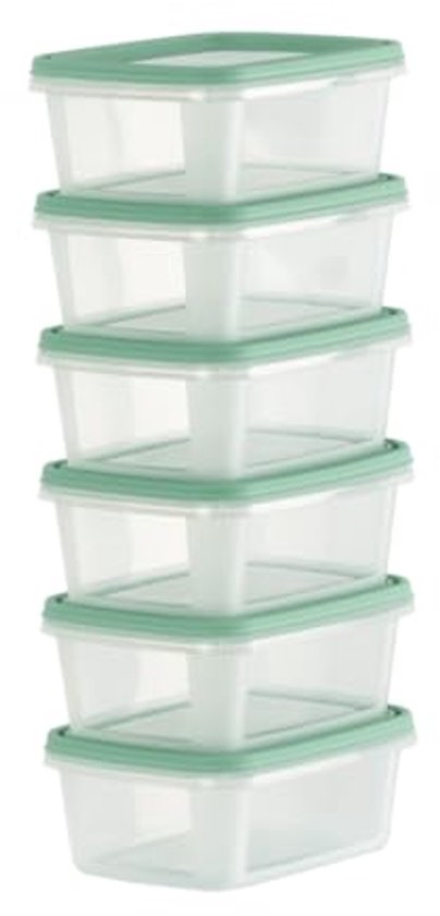 Luchtdichte Mini Bites Opbergcontainers - 250ml Voor Snacks, Dips en Sauzen - Magnetron- en Vaatwasmachinebestendig