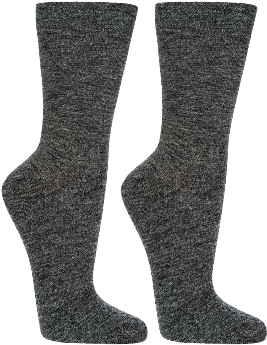Wollen damessokken | 6 paar | comfort sokken | optimaal draagcomfort zonder drukpunten | meerdere kleuren