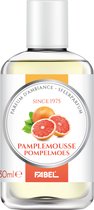 Flesje Fabel Pamplemousse geurparfum 30 ml met label met grapefruit afbeelding.