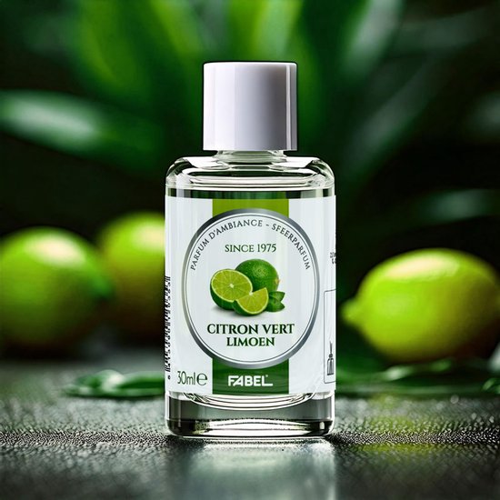 Fabel Sfeerparfum - Interieurparfums - aangename en verfijnde geur in huis - 30 ml - Limoen
