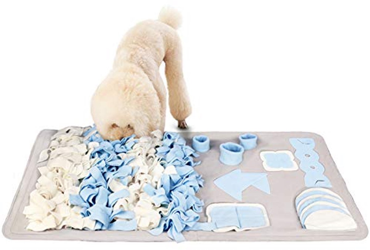Snuffelmat voor honden - Stimulans voor Neuswerk en Foerageren - Machinewasbare Activiteit Mat voor Binnen
