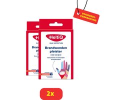 HeltiQ Brandwonden Pleister - 2 x 5 - 10 stuks