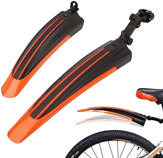 set-fiets-spatborden-verstelbare-modderbescherming-voor-wielen-20-26