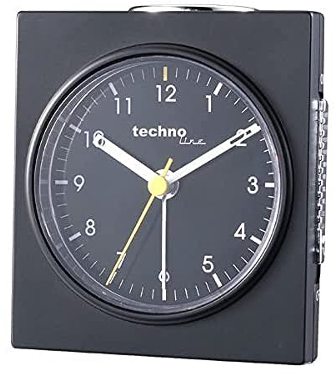 Analoge Quarzwecker met Schlummerfunctie - Zwart