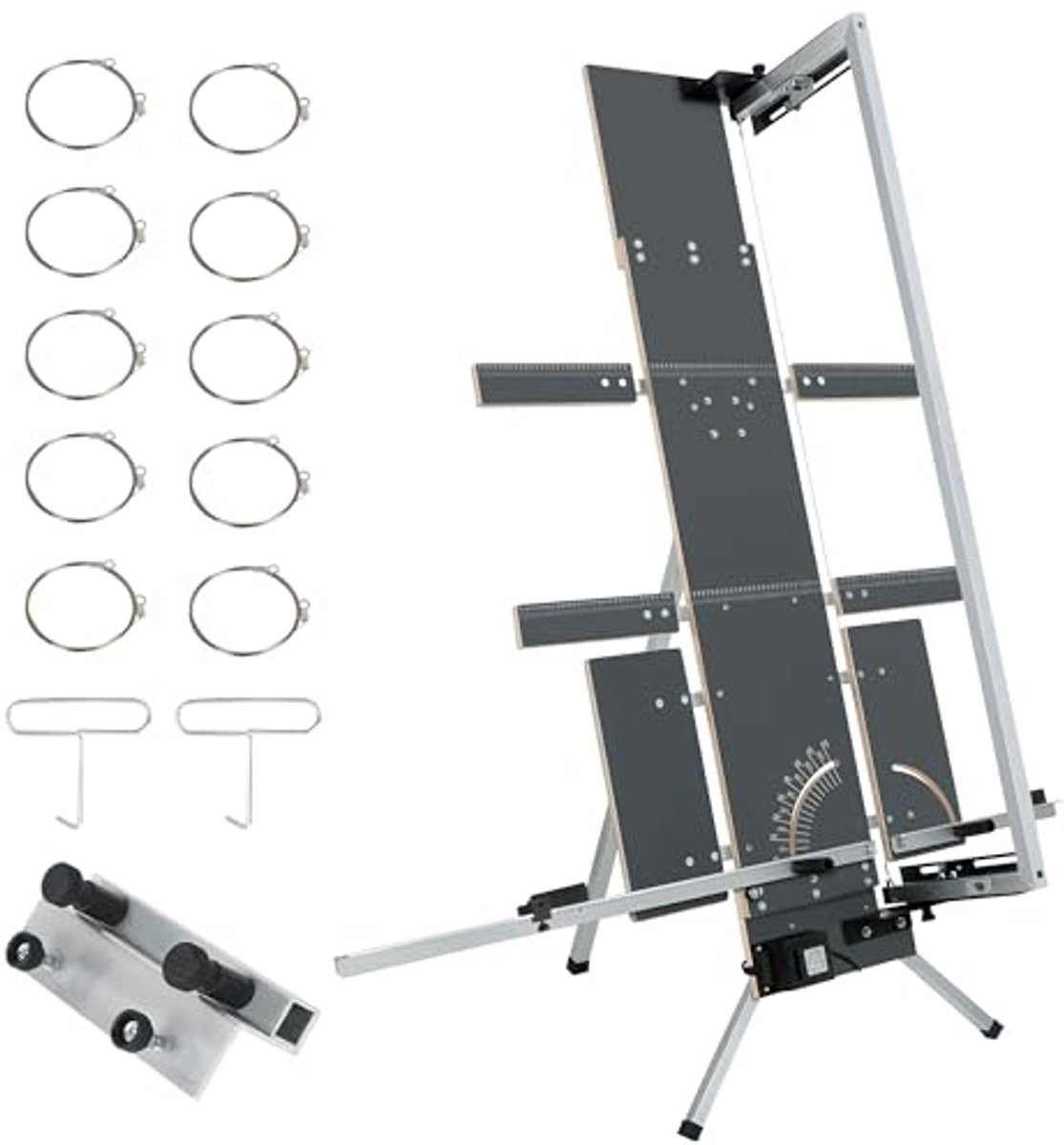 Freestanding piepschuimsnijder 200W met complete set en diverse snijdraden