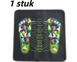 1 stuk - Massagemat - Pebble Road Voetmassagemat Fitnessvoet - Multicolor