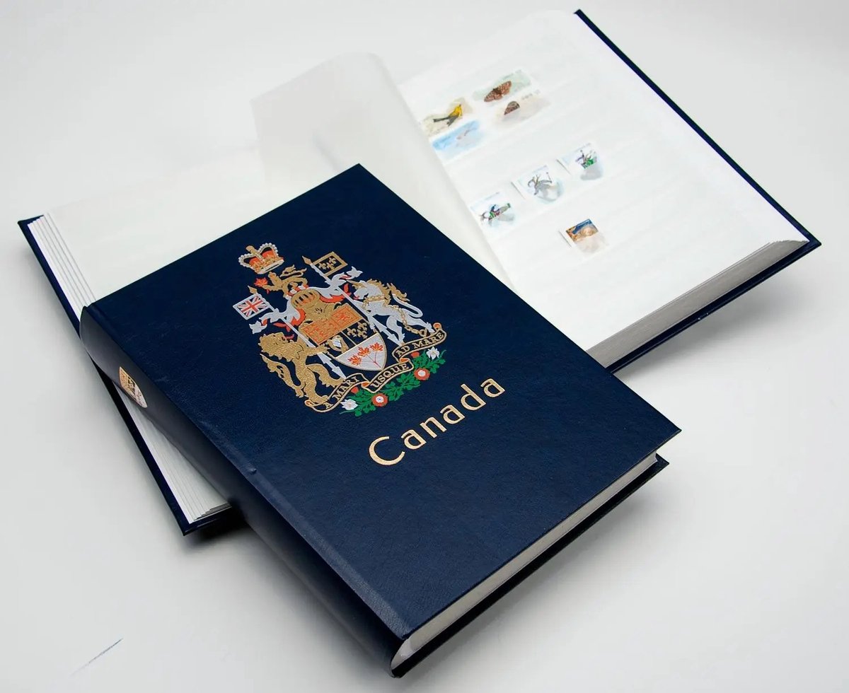 De insteekboeken G met landswapen Canada van DAVO