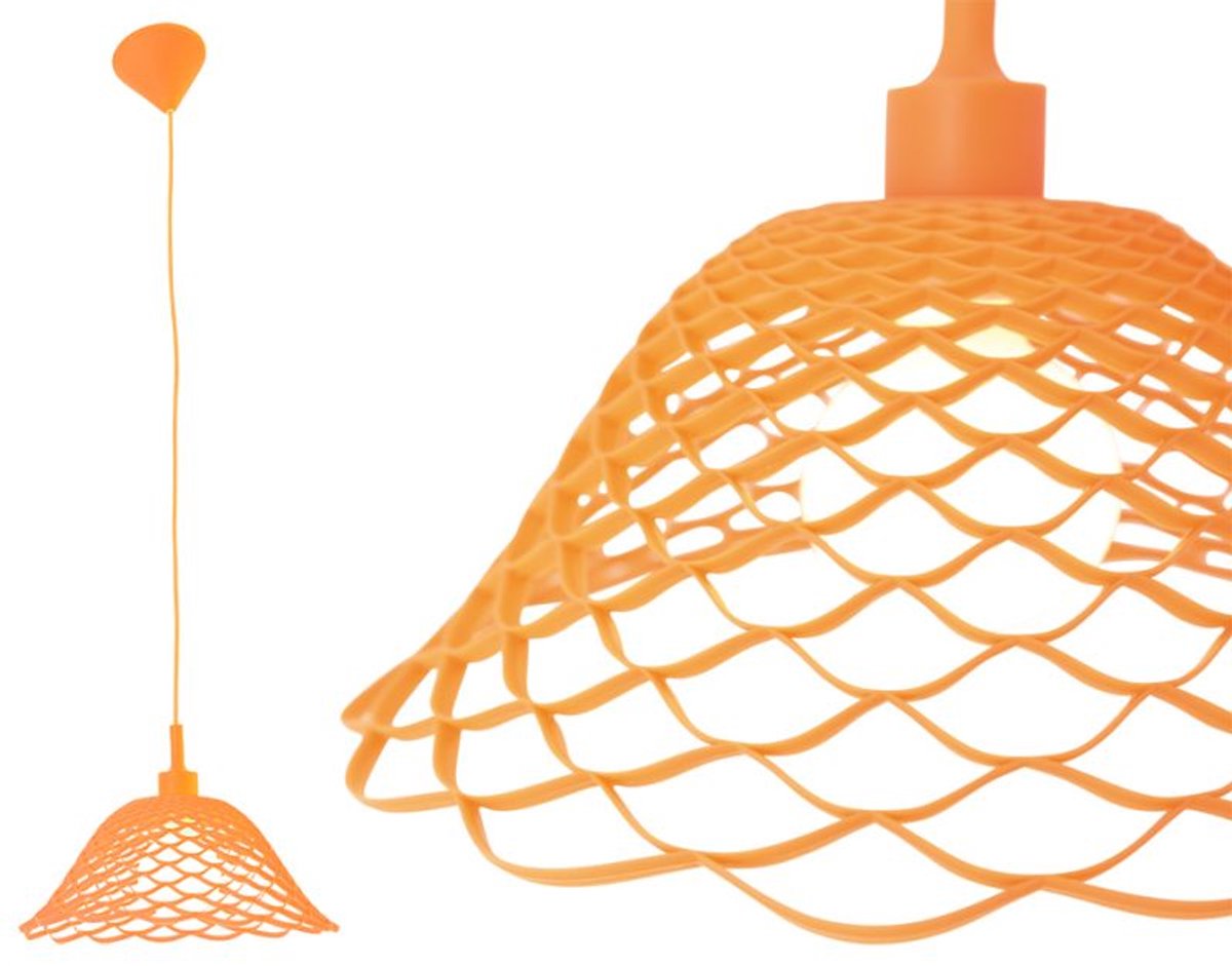 Hanglamp Kinderlamp "Cera" Hoogte 108cm Kunststof Oranje