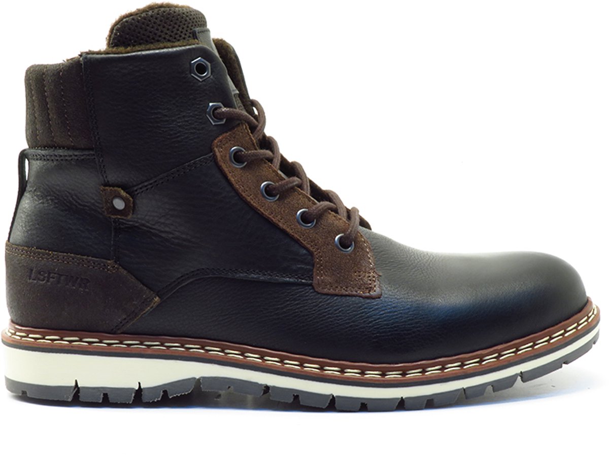 LS Footwear Donker bruin boet 8245858-0120 Dk bruin Brown