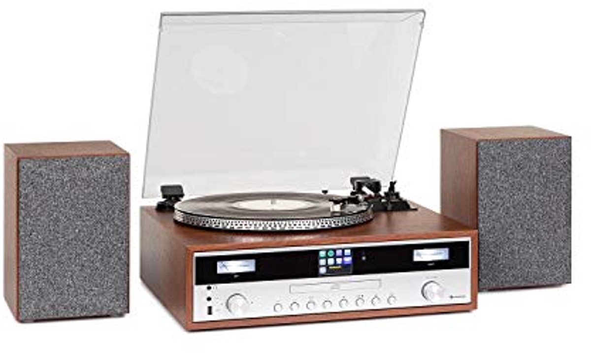 Stereosysteem met Internetradio, DAB+/FM, Bluetooth, CD-Speler en USB