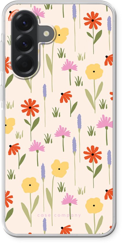 Case Company® - Coque compatible avec Samsung Galaxy A56 - Motif floral - Coque souple - Protection sur tous les côtés et les bords de l'écran
