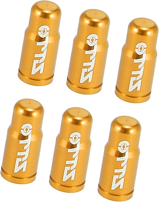 49-delig Fiets-Ventielen Hollands Blitz Dunlop Ventiel Stadsfiets Set: 12x ventielinzet velgenmoer wartelmoer ventieldoppen ook voor Puky wiel, standaard normaal vervanging bandenventielen Pomp