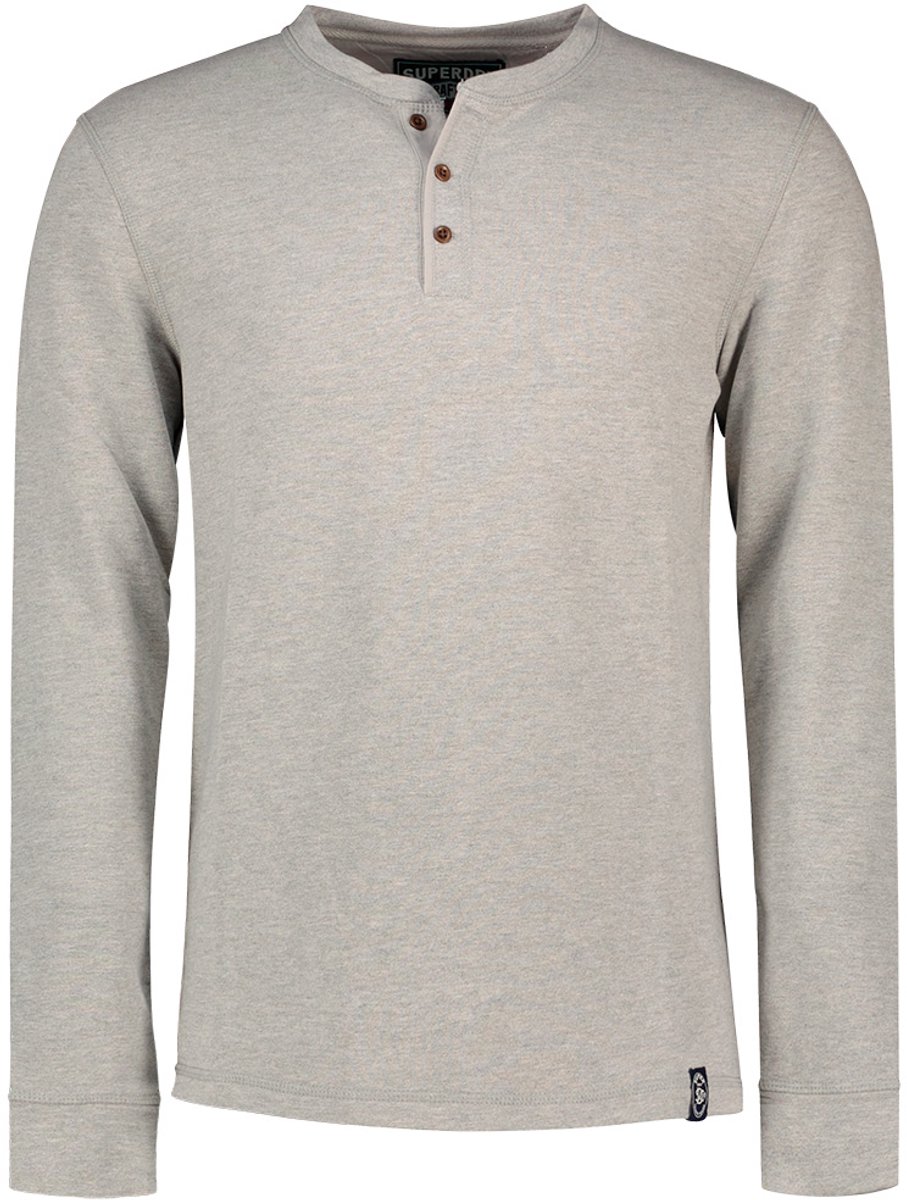 Superdry The Merchant Store Grandad Top Heren Tops Grijs