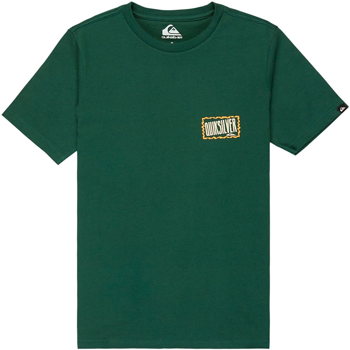 Quiksilver Ev Gotam Foam T-shirt Met Korte Mouwen 16 Years Jongen Groen