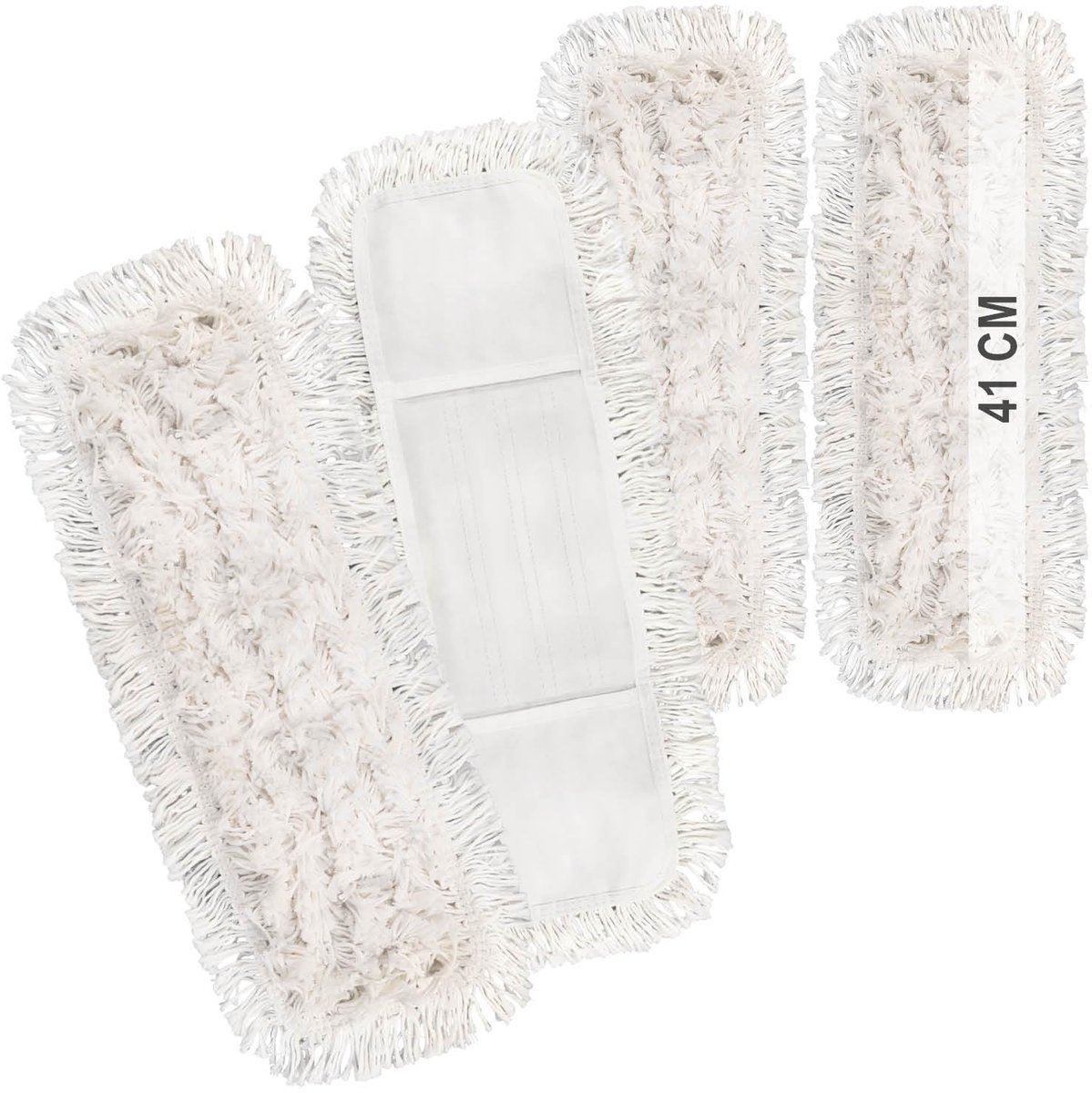 Ibenzoa® Set van vier microvezel reinigingsdoeken voor vloerwissers