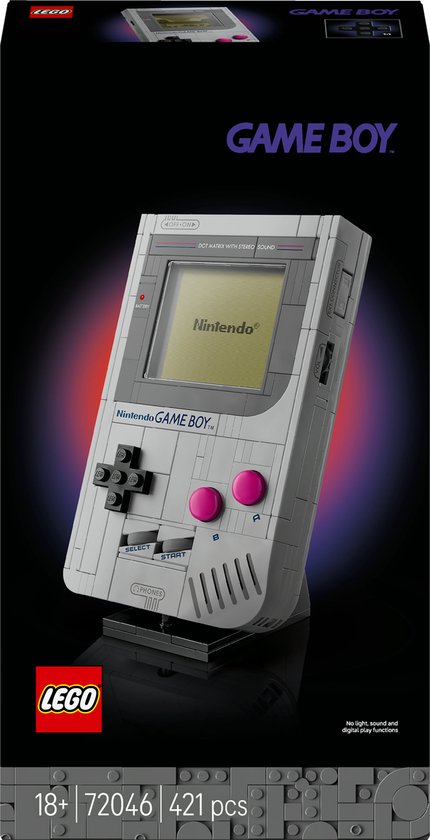 LEGO Game Boy Bouwpakket voor Volwassenen - 72046 · bol.com prijsdaling melding