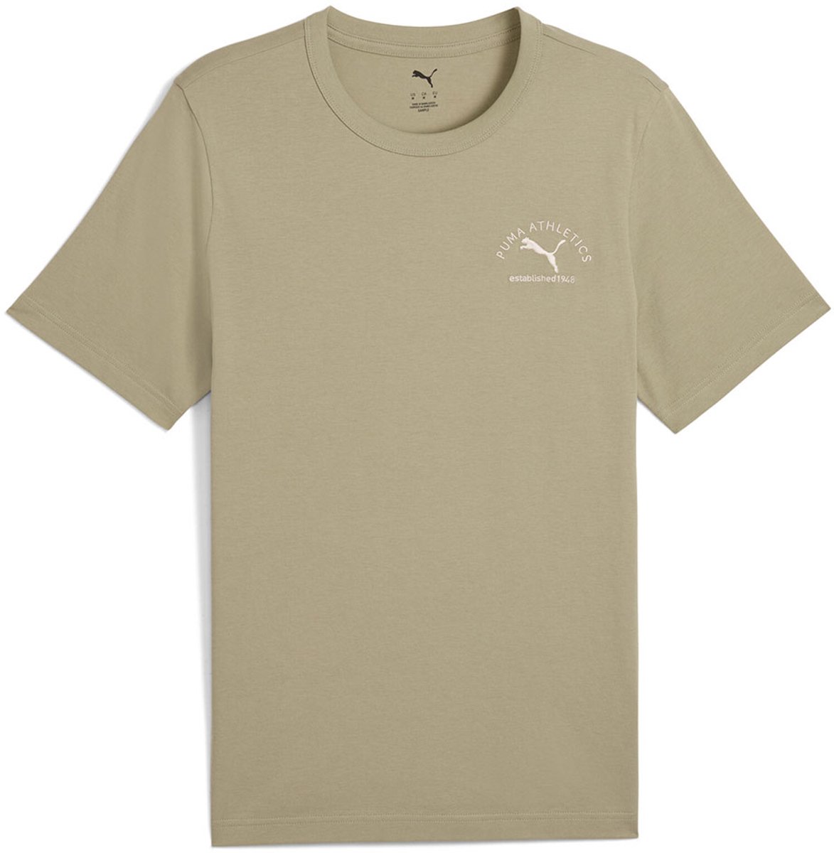 Puma Class Graphic T-shirt Met Korte Mouwen XL Man Lux Army