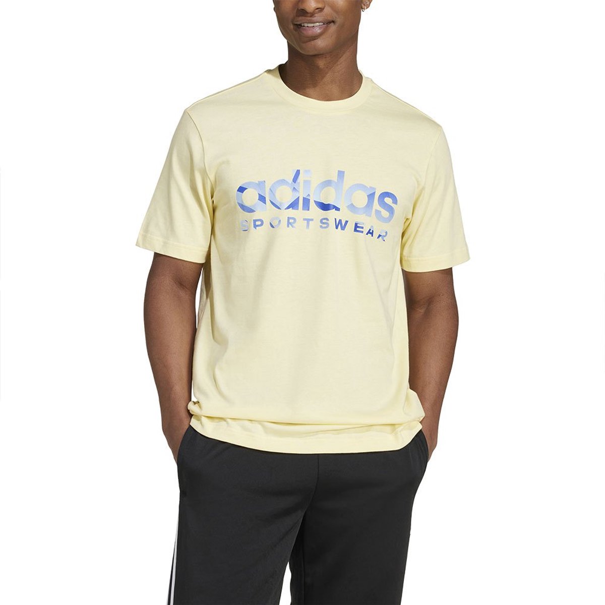 Adidas House Of Tiro Summer Linear T-shirt Met Korte Mouwen M Man Geel