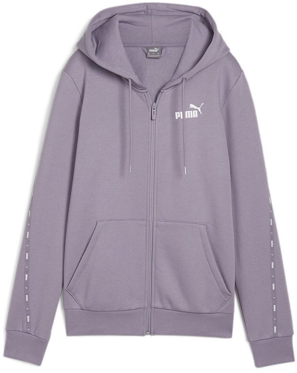 Puma Ess Tape Sweatshirt Met Rits M Vrouw Pale Plum