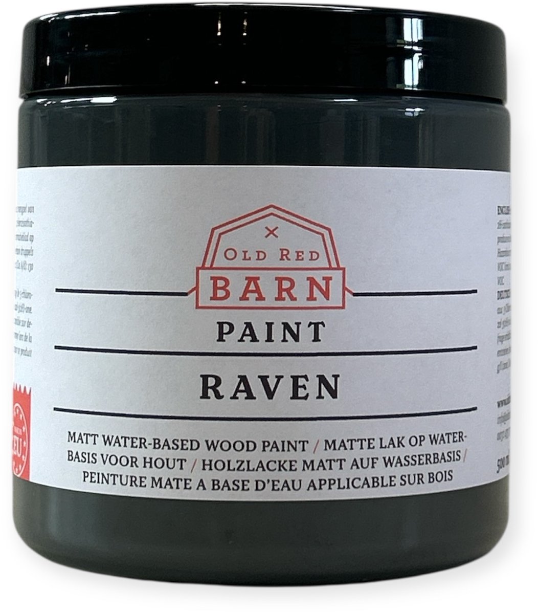 Old Red Barn Paint - Meubelverf - Raven - 500 ml - ORB Paint