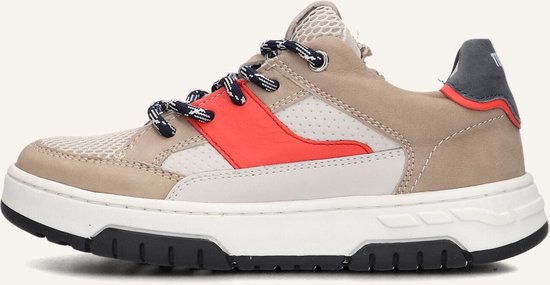 Baskets pour femmes basses Ton & Ton Erjon 1 Garçons - Cuir - Beige - Pointure 33