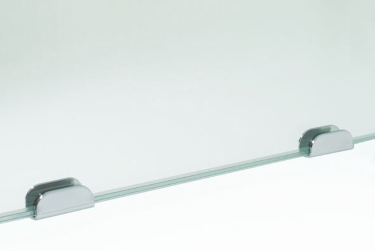 KILAMY Spiegel 40x60 cm – Inclusief Spiegelklemmen – Binnen en Buitengebruik – Passpiegel – Deurspiegel – Badkamerspiegel – Cadeautip