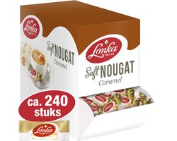 Lonka Nougat caramel - per stuk verpakt - box a 2,57kg