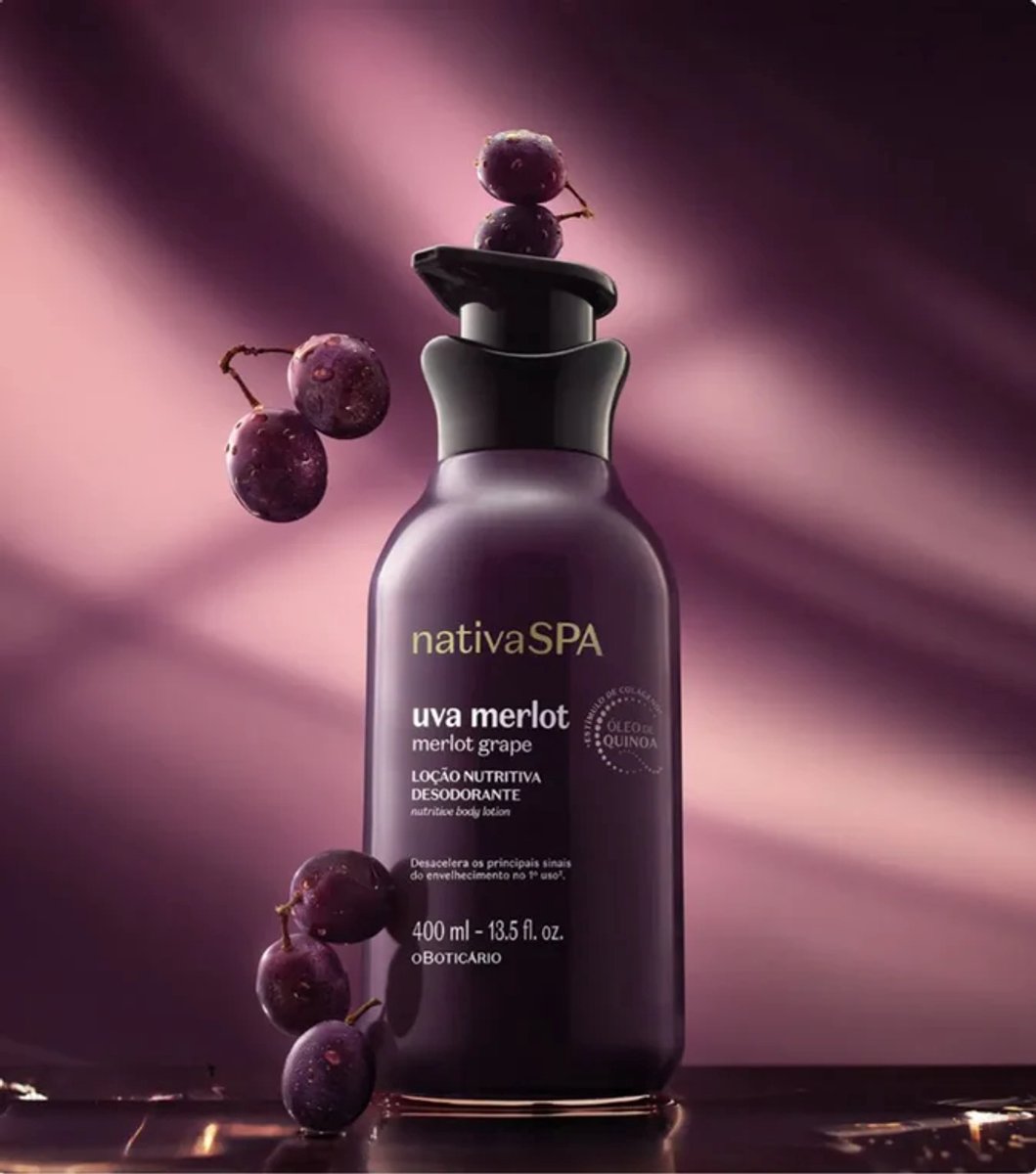 Nativa SPA Merlot Grape Bodylotion