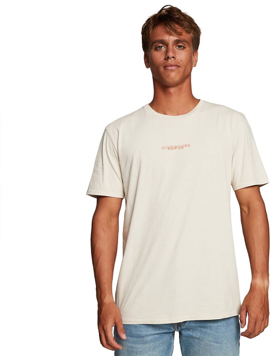 Quiksilver Urban Volcano Ss T-shirt Met Korte Mouwen XL Man Birch